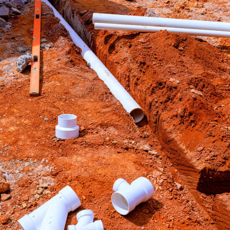 drainage system installation south bend in